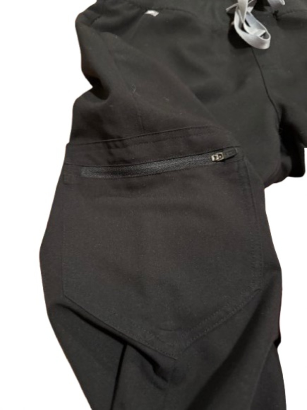 FIGS Women's Black Technical Collection Scrub Top and Bottom Set Size Small - Picture 4 of 16
